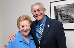 Photo of Gerry and Henry Goldhammer. Link to their story.