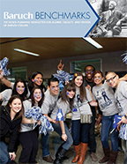 Image of Baruch College's planned giving newsletter, Baruch Benchmarks